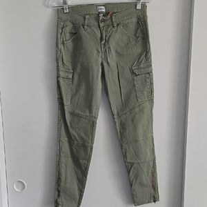 Sneak Peek Olive Cargo Jeans